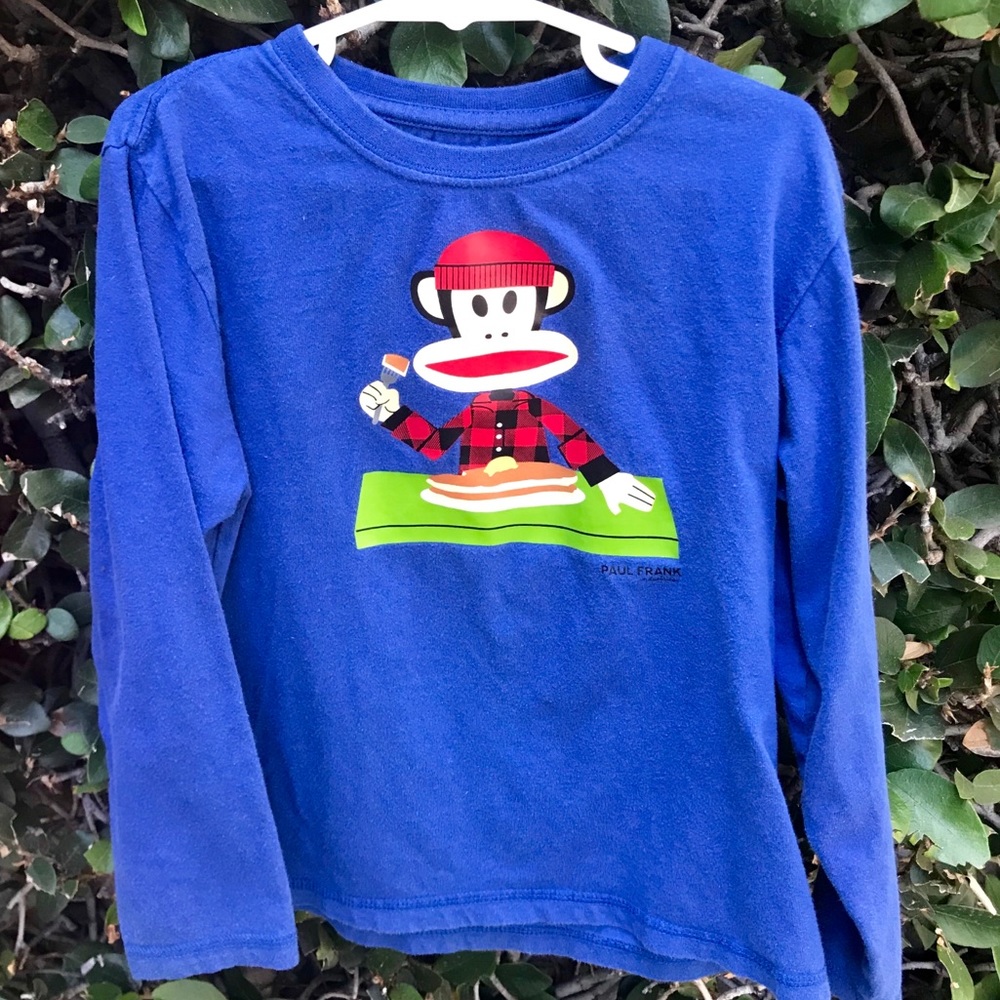 Paul Frank Long Sleeve Small Paul T-Shirt EUC